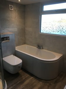 Tiled Bathroom